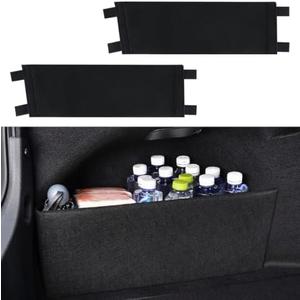 LOAPDKZND 2PCS Car Rear Trunk Side Divider Panels for Toyota Corolla 2019 2020 2021 2022 2023 2024 2025, Durable Storage Organizer Baffle Board, Space-Saving Partition Panel for SUV Sedan Hatchback