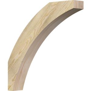 Ekena Millwork BRC04X24X24THR00RDF 4"W x 24"D x 24"H Thorton Rough Sawn Knee Brace, Douglas Fir