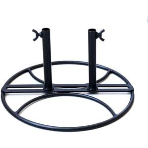 SMQLJXC 2025 Adjustable Width Garden Flag Stand Base Adapter Above Ground