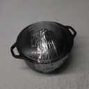 Lodge 5 Quart Cast Iron Dutch Oven. Pre-Seasoned Pot with Lid and Dual Loop Handle