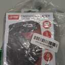 GPX Portable Cassette Player, Compatible With Headphone, 3.54 x 1.57 x 4.72 Inches, Requires 2 AA Batteries - Not Included, Red/Black (CAS337B) Black/Red