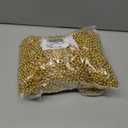 2 x 48 Pack 33 Inch Gold Mardi Gras Plastic Beads Necklaces - Party Favors for Parade Throws, Festival Decorations, Wedding, Birthday Celebrations & Costume Dress Up