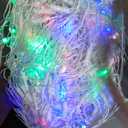LitHome 610 LED 34.5ft x 5ft Outdoor Christmas Net Lights,Connectable Mesh Lights with 8 Modes,Waterproof Plug in Net Lights for Bushes, Garden, Backyard, Holiday, Christmas(Multicolor)