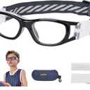 ''N/ A'' SooGree kids Basketball Soccer Football Sports Training Glasses Protective Eyewear Goggles Anti Fog Lens for Boys Girls Youth Safety Glasses Age 7-12