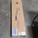 OLEVS Full Bed Frame with Headboard, Metal Platform Bed Full Size with 2-Tier Storage, LED Light & Charging Station Type C, No Box Spring Needed