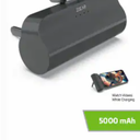 ZGEAR Mini Portable Charger, USB-C Power Bank Build In Stand 5000 mAh