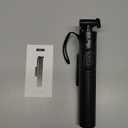 Selfie Stick Travel Tripod for Cell Phone with Remote Control and Phone Holder, Extendable Selfie Stick for iPhone, iPhone Tripod for Video Recording, 50 Inch, Black