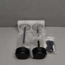 ZenithLight 2 Pack Cordless Table Lamp Rechargeable  Waterproof, Touch 3Color Lighting Portable LED Table Light for Outdoor,Patio,Restaurant.(2 Pack Black)