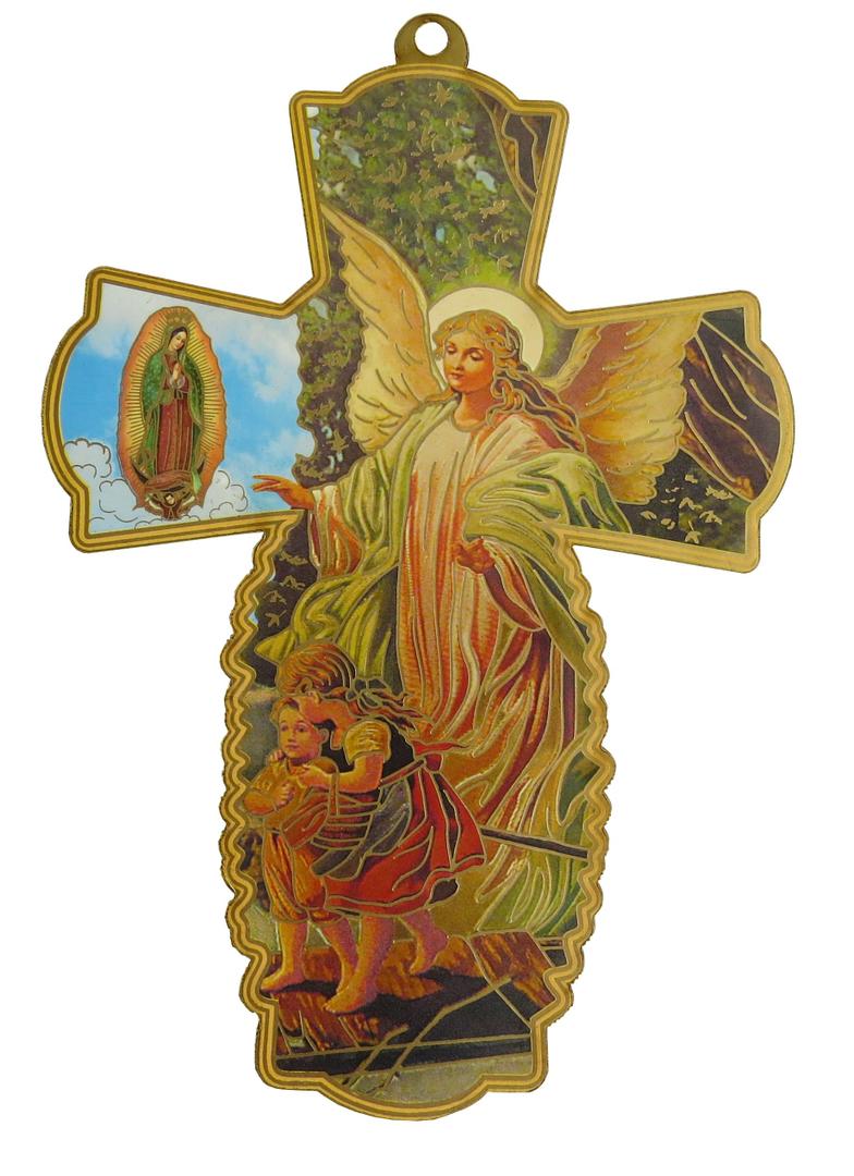 24 x 
Catholic Gift Jesus Christ Lady of Guadalupe Hanging Ornament Wall Hanging Plaque Home Blessing Decor