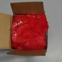 MIULEE Christmas Red Pillow Covers Set of 2 Snowflakes Decorative Throw Pillow Covers 18x18 Inch Soft Plush Faux Wool Pillow Covers Farmhouse Couch Pillows Home Decors for Sofa Livingroom Bed