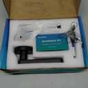 Evanshow Fingerprint Door Lock Biometric Door Knob with Keypad Keyless Entry, Door Locks for Bedrooms, Home Hotel Office Apartment Black