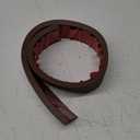 Threshold Ramps for Doorways Self-Adhesive Rubber Ramps for Door Threshold Rubber Door Threshold Ramp for Wheelchair Stroller Scooter Reducer Ramp (Brown, 3 Wide x 3.3' Long)