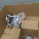 Mini Chafing Dishes for Buffet 1QT 4 Pack with Glass Lids, Round Food-Grade Chafers and Buffet Warmers Sets with Rolled Rim Design, Dishwasher Safe Individual Shabu Hot Pot for Party, Banquet