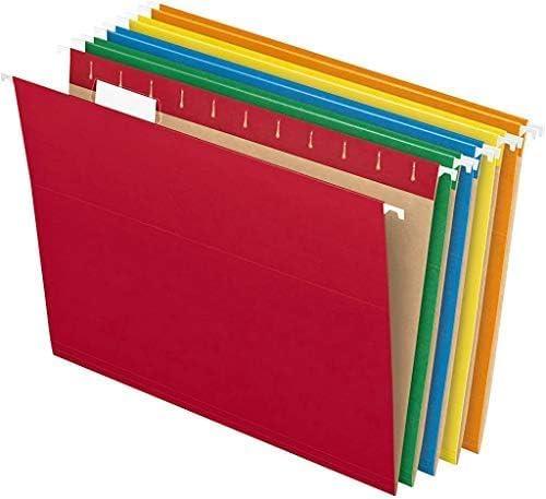 Pendaflex Recycled Hanging Folders, Letter Size, Black, 40 pieces