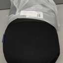 C CUSHION LAB Extra Dense Lumbar Pillow - Patented Ergonomic Multi-Region Firm Back Support for Lower Back Pain Relief - Lumbar Support Cushion with Strap for Office Chair, Car, Sofa, Plane - Black