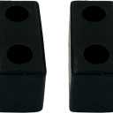 2 Pack Buffers USA Molded Rubber Bumper Block Dock Buffer 6x3x3 for Chassis/Trailers/Truck/Flatbed/Reefer with Steel Washer (4502-1276)