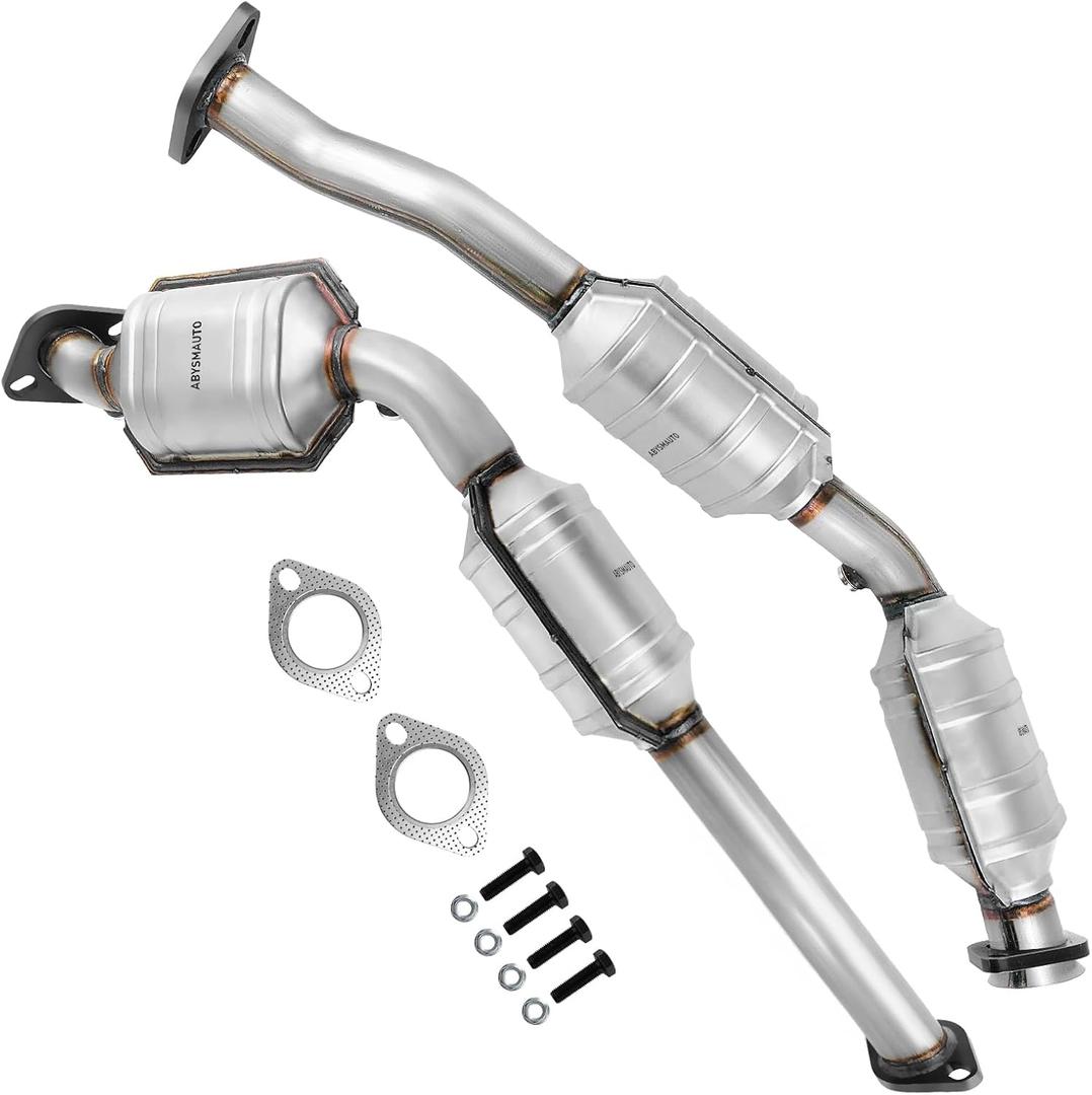 Left Right Catalytic Converter Compatible with Ford Crown Victoria, Lincoln Town Car, Mercury Grand Marquis 2003-2011 4.6L V8 Catalytic Convertor Direct-fit 30383 30384 (EPA Compliant)
