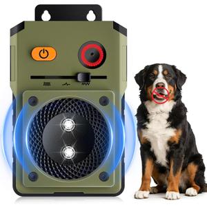 WubbaNub Anti Barking Devices, Auto Barking Control Devices with 3 Modes, Ultrasonic Dog Bark Box Barking Deterrent Devices, 50Ft Effective Rechargeable Ultrasonic Dog Control Devices