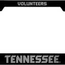 Tennessee Knoxville Engraved Metal License Plate Frame Black Officially Licensed Collegiate Product