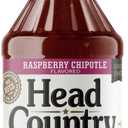 2 x Head Country BBQ Sauce, Raspberry Chipotle | 20 oz | Sweet & Smoky Barbecue (EXP 03/31/28)