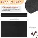Drydiet Pet Dog Crate Mat PVC Floor Protection Mat 24" x 38" XXL