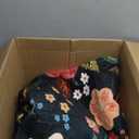 Rugcomf Area Rugs 8x10 Rug for Living Room Clearance Washable Boho Area Rug Non Slip Floral Vintage Low Pile Large Rug for Living Room, Bedroom, Farmhouse, Dining Room, Kids Playroom(Black)