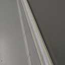 Ripeng 10 Pack 48 Inch Trim Kit in Carrara Marble, Marble Tile Edge L Shaped Trim Wall Corner Protector Guards Ease to Install for 5mm Fence Wall Tiles Fence Boards Door Countertop Furniture Cabinet