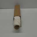 HODJOY placemat, Round Woven placemat for Indoor and Outdoor, 15", Set of 6 (White)