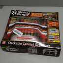 Spicy Shelf Deluxe - Expandable Spice Rack and Stackable Cabinet & Pantry Organizer (1 Set of 2 Shelves) - As seen on TV Deluxe (Spicy Shelf Organizer) - Pantry Organization - Pantry Spice Organizer