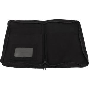 Glove Box Compartment Organizer, 600D Oxford Cloth Car Document Holder, Zipped Design Owner Manual Case Pouch, Vehicle Storage Wallet for Registration, Insurance Card