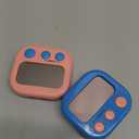 2 Pack Classroom Timers for Teachers Kids Large Magnetic Digital Timer Blue Pink