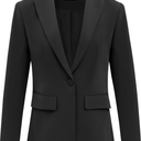 Cicy Bell Womens Work Blazers Long Sleeve Open Front Suit Jackets 2025 Business Casual Outfits Medium