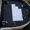 Upholstered Dining Chairs with Casters No Assembly Modern Barrel Armchair with Rollers for Diningroom Bedroom Livingroom Reading Room,Set of 2,White