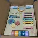 Wooden Baby Walker, Montessori Walker for Babies 12 Months, Push Walking Toys for 1 Year Old Learning to Walk