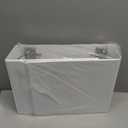 Samsill Durable 4 inch 3 Ring Binder, D Ring Binder, 100% Recycled Chipboard, White, 2 Pack