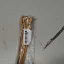 WONDERFUL 100% Natural Olive Wood Long Handle Spoons for Coffee, Tea, Milkshake Kitchen Stirring, Cocktail Stirrer; Mixing Honey Spoon, Chef Tasting Spoons(4 pcs)