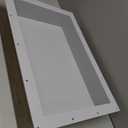 USA - EZLRN - 14in X 22in - Made To Tile - Recessed Tile Wall Shampoo Soap Niche, LARGE RECTANGULAR 14" X 22"