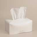 OLETHA Aesthetic Rectangle Tissue Box Cover, Medium Flat Box Tissues Holder Rectangular, (Fits Medium Flat Box (110-160 Sheets))