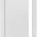 CABAX 8x12 inch Plastic Access Panel for Drywall Ceiling Reinforced Plumbing Wall Access Doors Removable Hinged, White