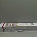 Reinforced 28 Inch Tall Retractable Dog Gate Small Baby Gate - Easy Step Over Dog Gate Short Pet Gate with Support Rods, 55" Wide Retractable Baby Gate for Stairs, Puppy Gates for Doorways, Black