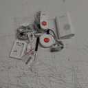 Wireless Caregiver Call Button, Rechargeable Caregiver Pager for Elderly, Call Bell for Elderly at Home,Medical Life Alert Systems for Seniors with Portable Receiver / Emergency Button with Pull Rope