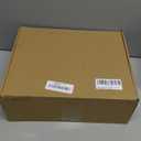 8x10 Picture Frame Set of 4, High Definition Real Glass, Display Pictures 5x7 with Mat or 8x10 Without Mat, Gallery Wall Hanging or Tabletop Photo Frames, Black