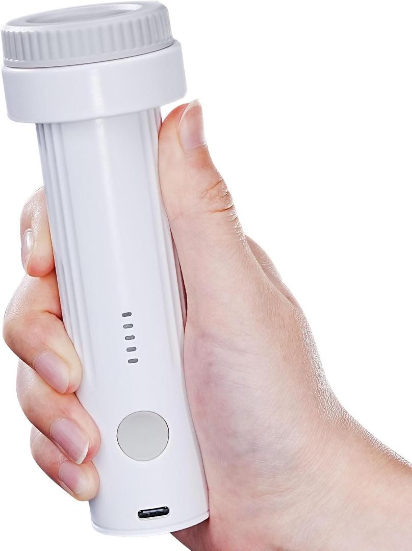 Cordless Electric Vacuum Pump for Vacuum Storage Bags Travel Air Pump, Portable Type-C Charging Vacuum Seal Bags Pump for Clothing, Blankets, and Bedding