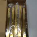 Goldenwarm 5 Pack Gold Cabinet Handles 3-3/4"(96mm) Brushed Brass Cabinet Pulls T Bar Drawer Pulls for Kitchen Cupboard & Drawer Hardware