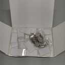 White Plastic Key Tags with Labels, Coideal 30 Pcs Tough Key Chain Tag ID Identifiers with Clear Label Window & Strong Split Ring