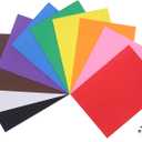 OISAKLD 10 Pack EVA Color Foam 9x12 inch EVA Craft Foam 2mm EVA Foam Sheets for DIY Handcraft Crafts Project