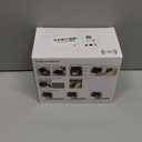 Solar Driveway Alarm Wireless Outside 1800ft Range, Outdoor Motion Sensor & Detector Driveway Alert System with Rechargeable Battery/Weatherproof/Mute Mode(1&1-Brown)