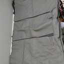 CAROMOP Luxury PU Leather Car Seat Covers Full Set-Waterproof Seat Protectors with Split Bench Seat Covers for Cars-Universal Cars Interior Covers for Sedans, SUVs, Pick-up Trucks(Gray/Gray Line)