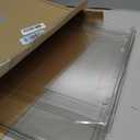 Extra Large 17.7"X13"X13" Clear Acrylic Organizer Box Display Case, Plastic Holder with Magnetic Door for Figures, Books, Handbags, Purses, Boots(1 Pack)