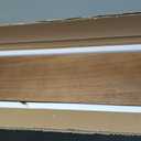ROGMARS 36 Inches Long Walnut Floating Shelves,Rustic Solid Wood Farmhouse Wall Shelves with Invisible Brackets for Bathroom, Living Room, Bedroom, Kitchen Set of 2, 36 inch 2 tier